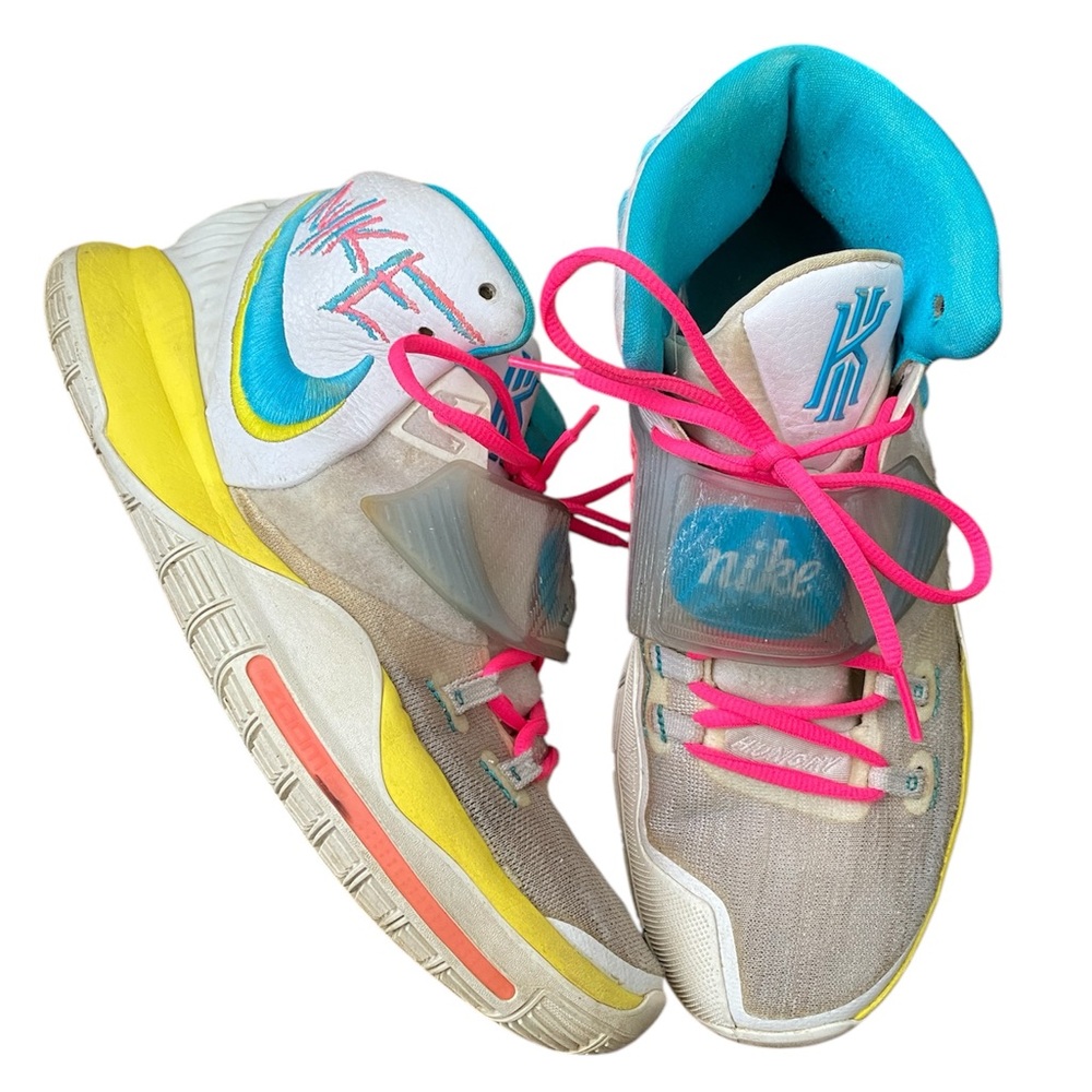 Nike Kyrie 6 - 90s 'Neon Graffiti', Men's Size 12